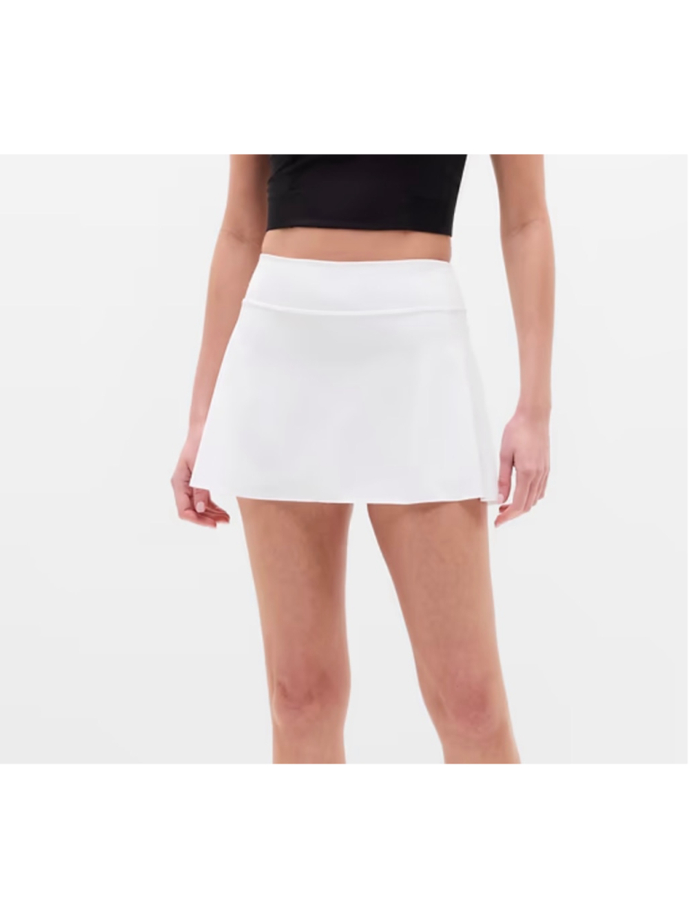 New Athleta Ace A-LINE 13.5" White Skort SZ Medium